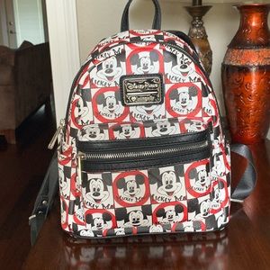 NWOT Loungefly Mickey Mouse clubhouse mini backpack